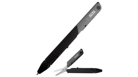 Мультитул-авторучка SOG Baton Q1 / ID1001 (ножницы, ручка, открывалка, отвертка)