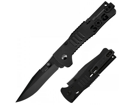 Купите полуавтоматический складной нож SOG SlimJim Black SJ32 в Красноярске в нашем интернет-магазине