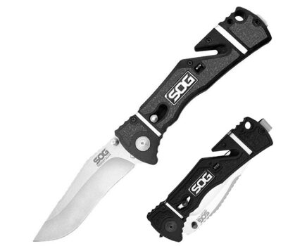 Купите полуавтоматический складной нож SOG Trident Elite TF101 в Красноярске в нашем интернет-магазине
