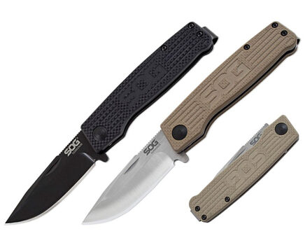 Купите складной нож SOG Terminus CTS BD1 Satin и Black TiNi (TM1001 - TM1002) в Красноярске в нашем интернет-магазине