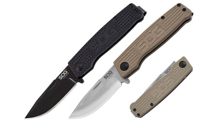 купите Нож складной SOG Terminus CTS BD1 Satin и Black TiNi / TM1001 - TM1002 в Красноярске