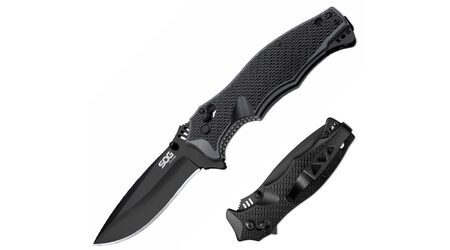 купите Нож складной SOG Vulcan Black TiNi VG-10 / VL-11 в Красноярске