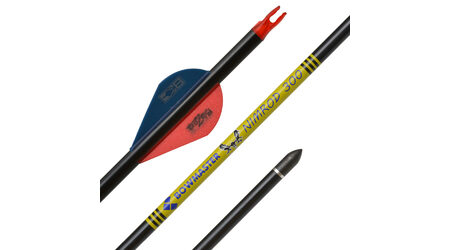 купите Карбоновая стрела для лука Bowmaster Nimrod с оперением Blazer 2" (Боумастер Нимрод), упак. 12 шт. в Красноярске