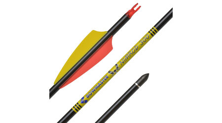 купите Карбоновая стрела для лука Bowmaster Nimrod с оперением Shield 3" (Боумастер Нимрод), упак. 12 шт. в Красноярске