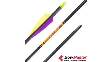 Стрела для лука Bowmaster Stinger оперение 3'' Shield (Боумастер Стингер)