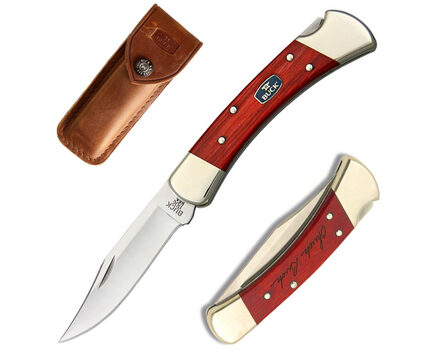 Купите складной нож Buck 110 Folding Hunter Chairman Cherry 420HC 0110CWSNK в Красноярске в нашем интернет-магазине