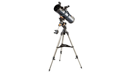 Светосильный телескоп Celestron AstroMaster 130 EQ-MD (рефлектор Ньютона, 130мм, F=650мм, 1:5) на экваториальной монтировке