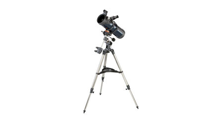 Телескоп Celestron AstroMaster 114 EQ (рефлектор Ньютона, 114 мм, F=1000 мм, 1:9) на экваториальной монтировке