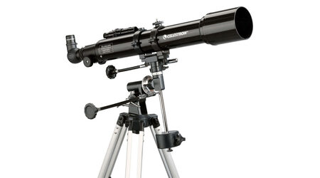 Телескоп Celestron PowerSeeker 70 EQ (рефрактор, 70мм, F=700мм, 1:10) на экваториальной монтировке