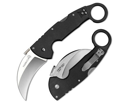 Купите складной нож-керамбит Cold Steel Tiger Claw Plain Edge 22KF в Красноярске в нашем интернет-магазине