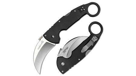 Нож-керамбит складной Cold Steel Tiger Claw Plain Edge / 22KF