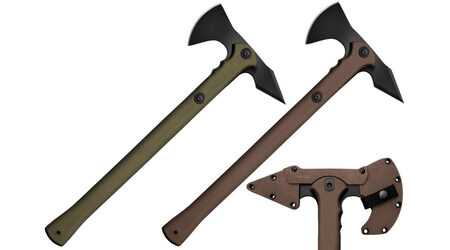 купите Топор Cold Steel Trench Hawk (Dark Earth или OD Green) / 90PTHF - 90PTHG в Красноярске