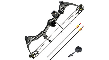 купите Блочный лук Man-Kung MK-CB75 рестайлинг черный в Красноярске