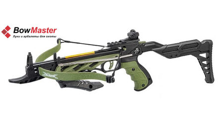 купите Уценка! Арбалет-пистолет Аллигатор Man-kung MK-TCS2 Alligator зеленый в Красноярске