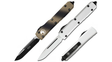 купите Автоматический выкидной нож Microtech Ultratech S/E Standard Drop Point / 121-1TC - 121-1ST в Красноярске