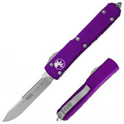 Автоматический выкидной нож Microtech Ultratech S/E пурпурный / 121-4PU