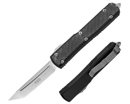 Купите автоматический выкидной нож Microtech Ultratech Tanto Contoured Chassis Carbon Fiber 123-4CF в Красноярске в нашем интернет-магазине