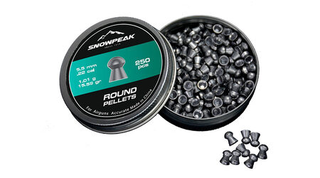 купите Свинцовые пульки для пневматики SnowPeak Round калибр 5.5 мм в Красноярске