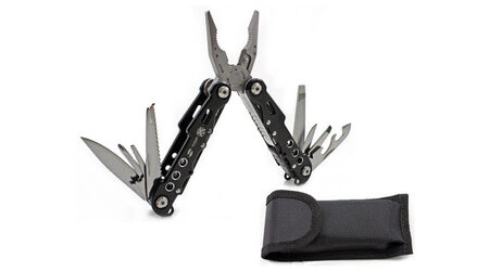Мультитул Stinger MT-MQ007-BK с нейлоновым чехлом