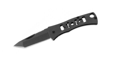 Нож-брелок складной SOG Micron (сталь 420) black