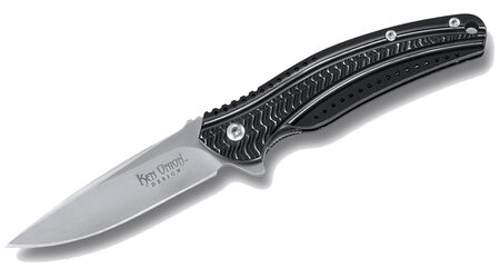 Нож складной Columbia River Ripple 2 Charcoal Stainless Handle IKBS® Flipper - CR/K400KXP